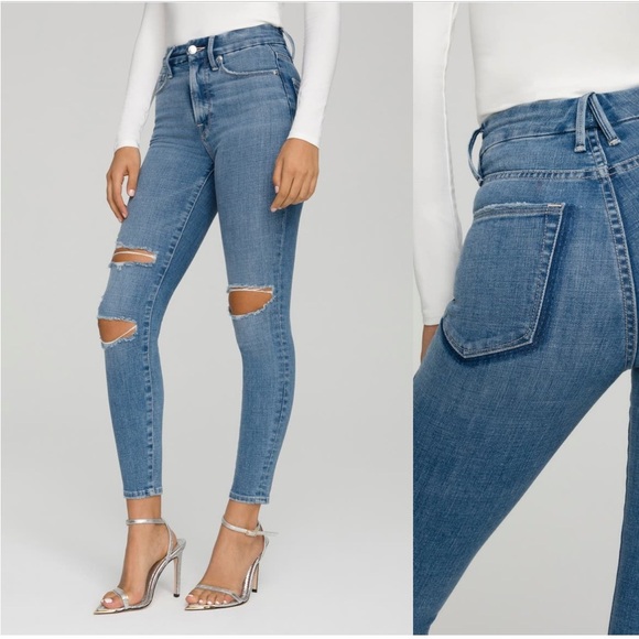 Good American Good Legs Crop Jeans - Picture 10 of 10